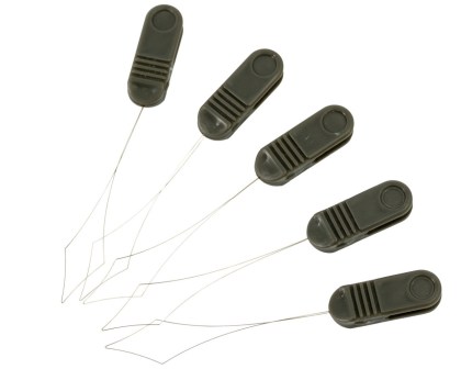 Nawlekacz do haków muchowych druciki do przewlekania żyłki przez oczka w hakach muchowych  Pack of 5 spare threaders for classic dry-fly box 14761-T